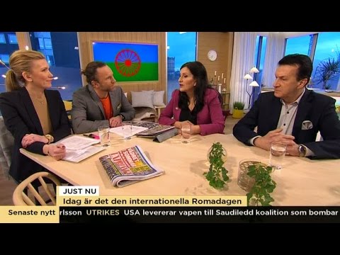 Internationella romadagen: "Den här dagen är väldigt viktig för oss" - Nyhetsmorgon (TV4)