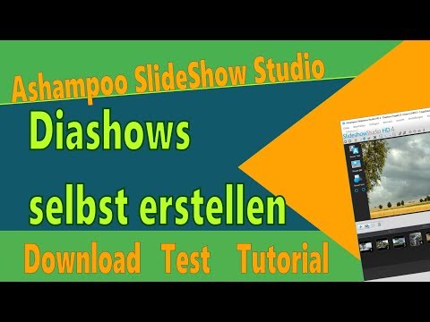 Diashow erstellen mit Ashampoo SlideShow Studio Download & Test (Deutsch)
