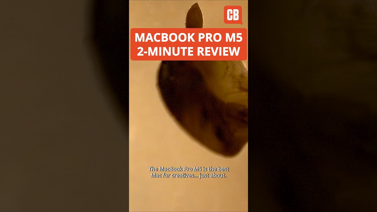 MacBook Pro M5 reviewed: is this the best Mac for creatives? #apple #macbookpro #m5 #review - YouTube