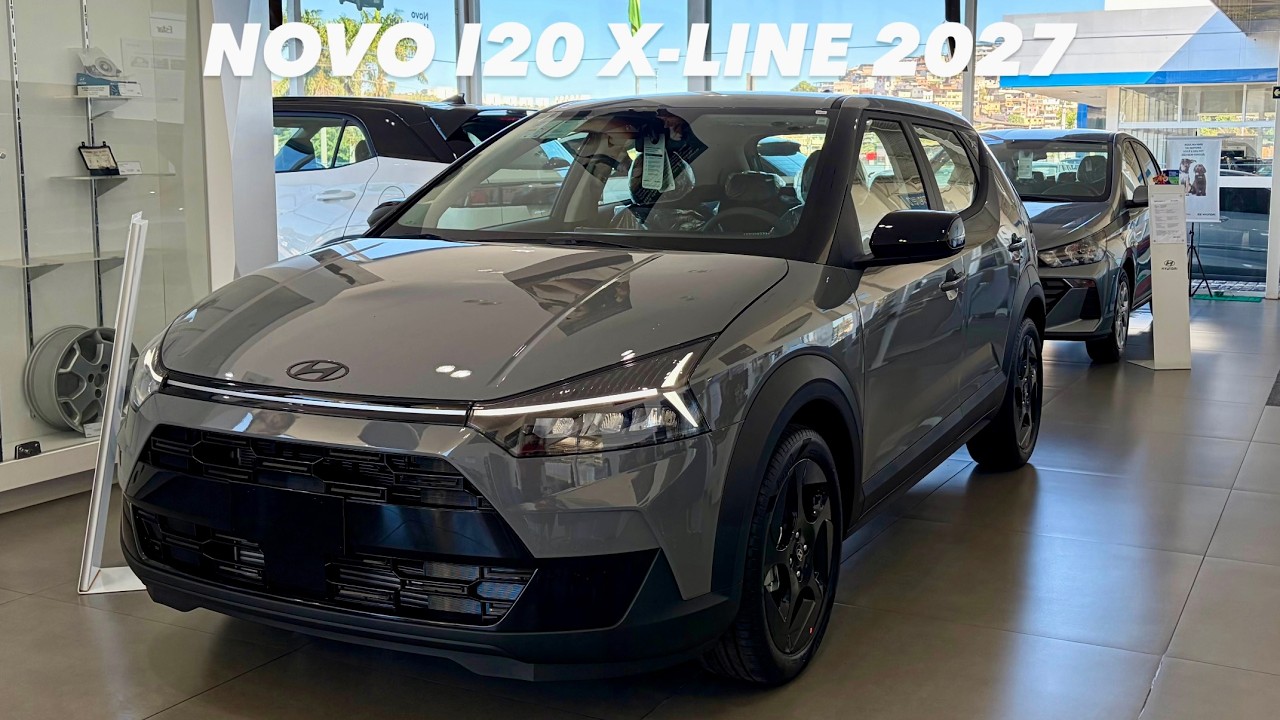AVALIAÇÃO NOVO HYUINDAI i20 X-LINE 2027 - TODOS OS DETALHES DO MAIS NOVO HATCHBACK DA HYUNDAI!!