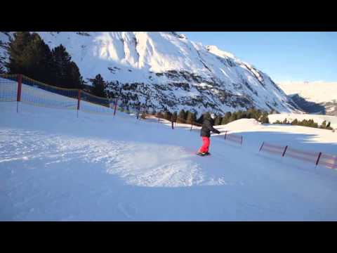 Snowpark Obergurgl: Snowboard Parkcheck - 12.01.2014