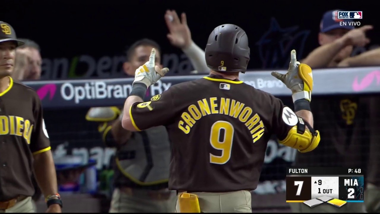 💥 HIT REMOLCADOR Jake Cronenworth | San Diego Padres 7-2 Miami Marlins | MLB 2026