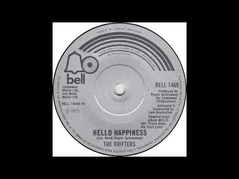 UK New Entry 1976 (67) Drifters - Hello Happiness
