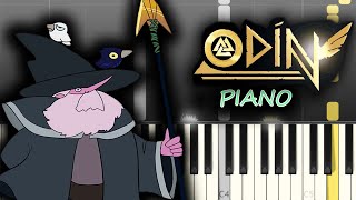 ODÍN - Destripando La Historia | PIANO Tutorial / Cover + Letra