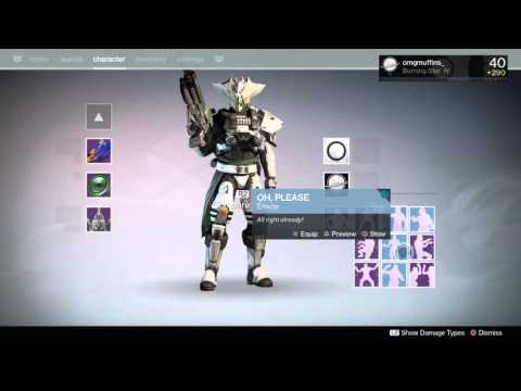 Destiny Tower Robot or Exo NPC shouting "TAKING FIRE!"