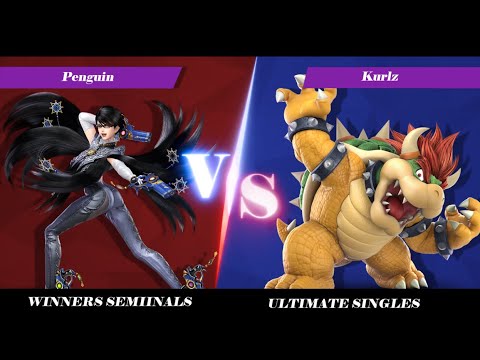 Top Blastzone 10 (Winers Semi Finals) Penguin (Bayonetta) VS Kurlz (Bowser) - SSBU
