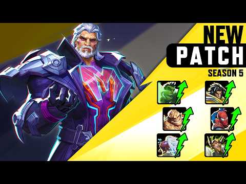 First Look at Every Hero Balance Change in Season 5 | HUGE Buff Patch Breakdown | Marvel Rivals