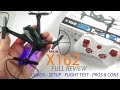 XINLIN X162 Micro Quadcopter Drone Review [Unbox, Setup, Flight Test, Pros & Cons]