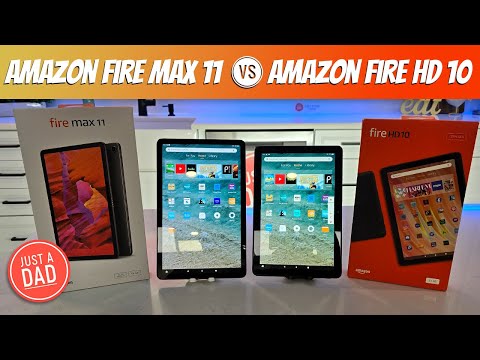Amazon Fire Max 11 vs Fire HD 10 Tablet COMPARISON