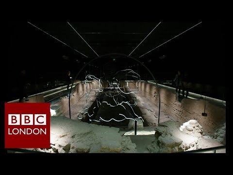 Under the City of London a Roman Temple - BBC London News