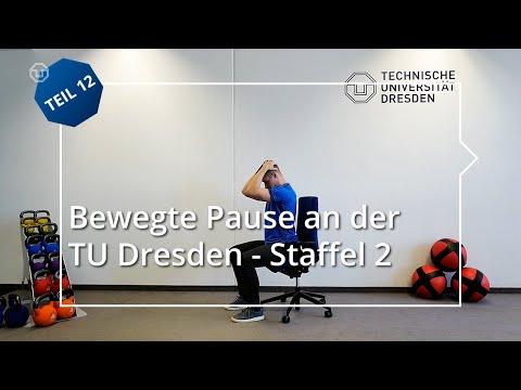 Bewegte Pause an der TU Dresden – Teil 12: Rundrücken wegtrainieren – Top 10 Übungen für jeden Tag