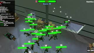 Wacky Soldiers 2019-10-22 - Warehouse level enemy approaching problem