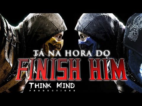 ♫Mortal Kombat X / Mc Blue ft. Mc Yellow - Tá na hora do Finish Him! / Think Mind [MUSICAL]