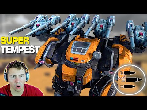 The OLD Tempest On STEROIDS Are AWESOME - Behemoth Turret Reaches Living Legend!  | War Robots