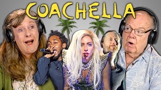 ELDERS REACT TO COACHELLA 2017 (Lady Gaga, Kendrick Lamar, Hans Zimmer)
