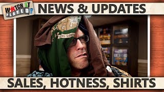 News (2018-12-19): Sales, Hotness, Shirts!