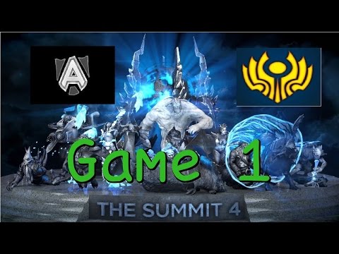 Alliance vs CIS Rejects - The Summit 4 Qualifiers - Game 1 Teamfights