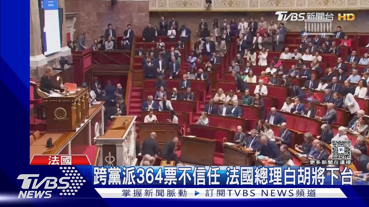 恐成下個希臘! 法國債臺高築 總理白胡砍預算遭國會罷黜
