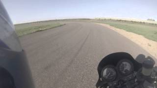 preview picture of video '500cb pneus slicks kr133 avec seb au circuit de montbeugny'