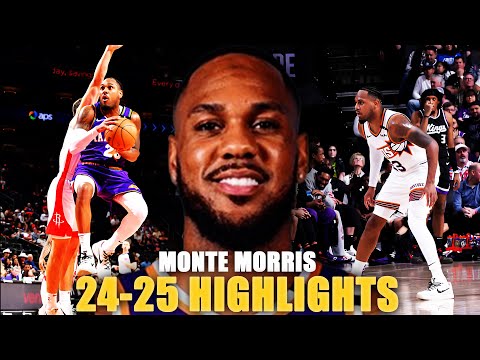 Monte Morris HIGHLIGHTS 24-25 🔥 Welcome to Olympaicos! 🔴⚪