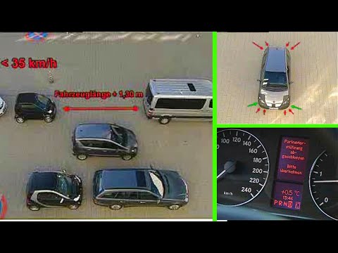 How the automatic parking assistant in the A-Class (W169) works