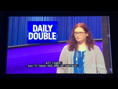 Double Jeopardy, Mattea Roach DAY 24 - controversial 3rd Daily Double? (5/6/22)