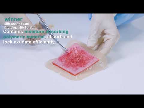 Silicone Foam Dressing Manufacturer For Wound Care with 30+ Years R&D Experiences