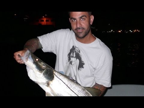 Miami Ink Star Chris Nuñez Lands MONSTER Snook in Miami | Epic Fishing Adventure with Captain Jeff!