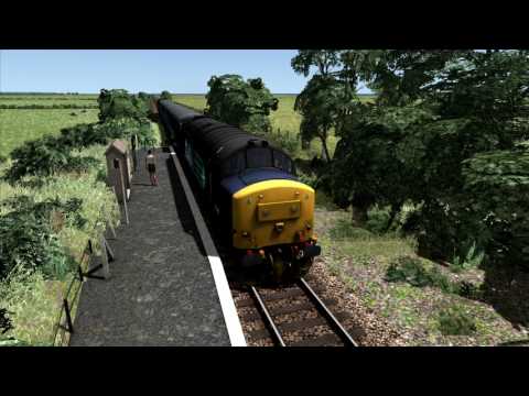 2017 Train sim -  The Wherry lines (feat Class 37s) - With commentary