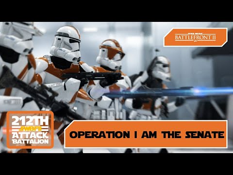 Battlefront 2 - Operation I am the senate - 212th Attack Battalion simulation Unit