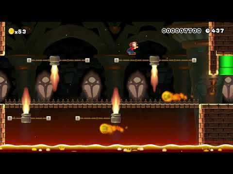 MARIO by liam ~ World Record! 🍄 Super Mario Maker #agy 😶 No Commentary