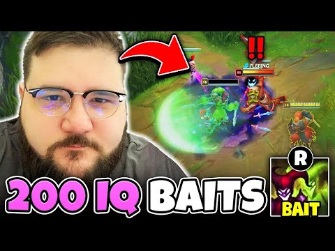 This video is FILLED with 200 IQ Shaco baits...