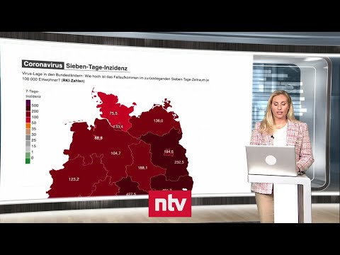 Pandemie-Lage am 8. November - Nur zwei Bundesländer liegen unter 100er-Inzidenz | ntv