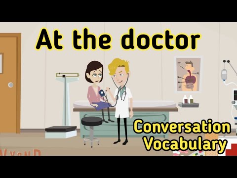 At the doctor English conversation | Hospital English | Daily English conversation |