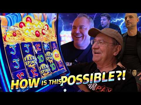 The LUCKIEST Man in the Casino!! This Was Supposed to Happen Once in a LIFETIME!