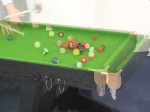 www.MadFun.co.uk - 6ft Folding Snooker Table BCE FS-6 with Dartboard