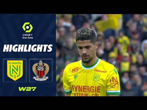 FC NANTES - OGC NICE (2 - 2) - Highlights - (FCN - OGCN) / 2022-2023