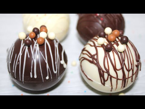 Hot Chocolate Bomb for Holiday / Cocoa Bomb Tutorial