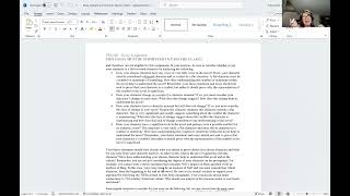 The Boatbuilder Character Analysis Essay Assignment