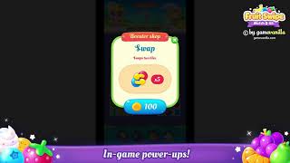 Fruit Swipe Match 3 Kit + PSD Sources Pack video preview