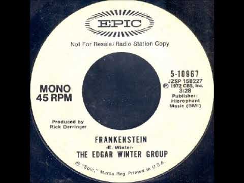 Edgar Winter Group - Frankenstein on AM Radio Station, Mono Open Reel Edit Tape, 1972 Epic Records.