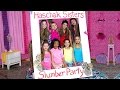 Haschak Sisters Slumber Party
