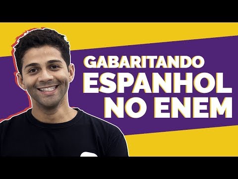 Como gabaritar as questões de Espanhol no Enem | Prof. Leandro Bolivar