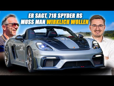 718 SPYDER RS 🤯 Diesen Porsche musst du wirklich wollen, sonst ist er dir zu extrem.