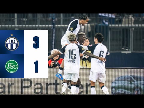🎥 3:1-HEIMSIEG GEGEN DEN LEADER | FC ZÜRICH – FC ST.GALLEN 1879 – 3:1