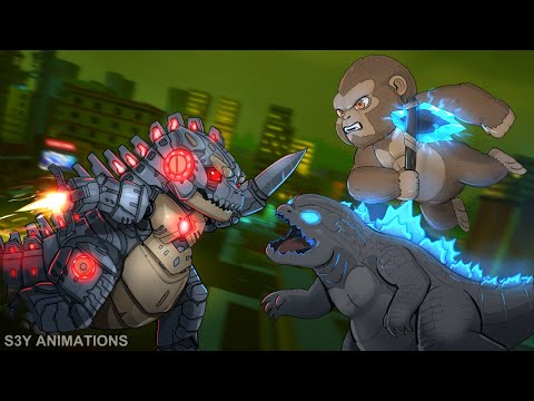 Baby Godzilla, Kong vs. Mecha Godzilla – Animation 3