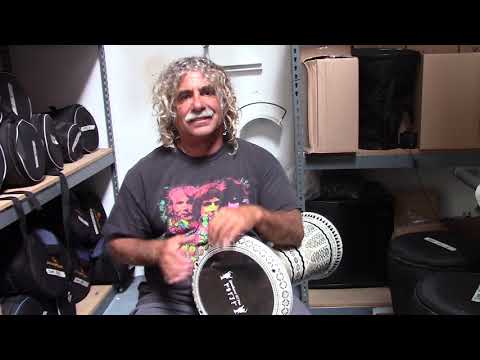 The AMAZING !!  21'' Sombaty XL Mother of Pearl Darbuka