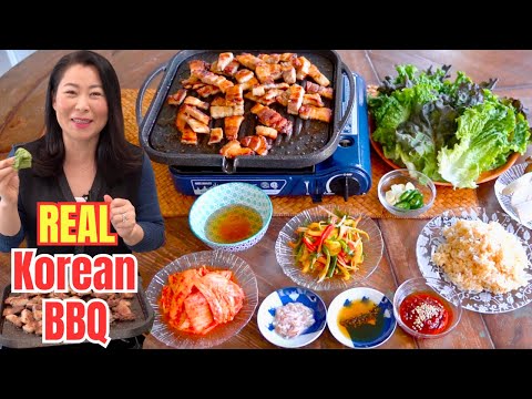 Making AUTHENTIC Korean BBQ at home doesn't have to COMPLEX❗️🇰🇷This is how Koreans have BBQ at home😋