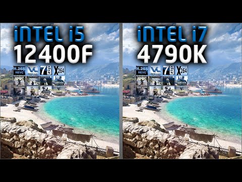 Intel i5 12400 vs i7 4790K Benchmarks – 15 Tests 🔥