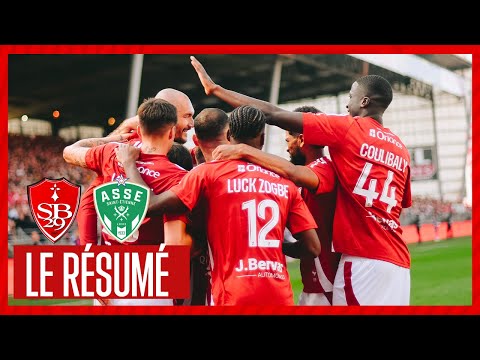 Brest 4-0 Saint-Étienne : Le résumé 🔴⚪